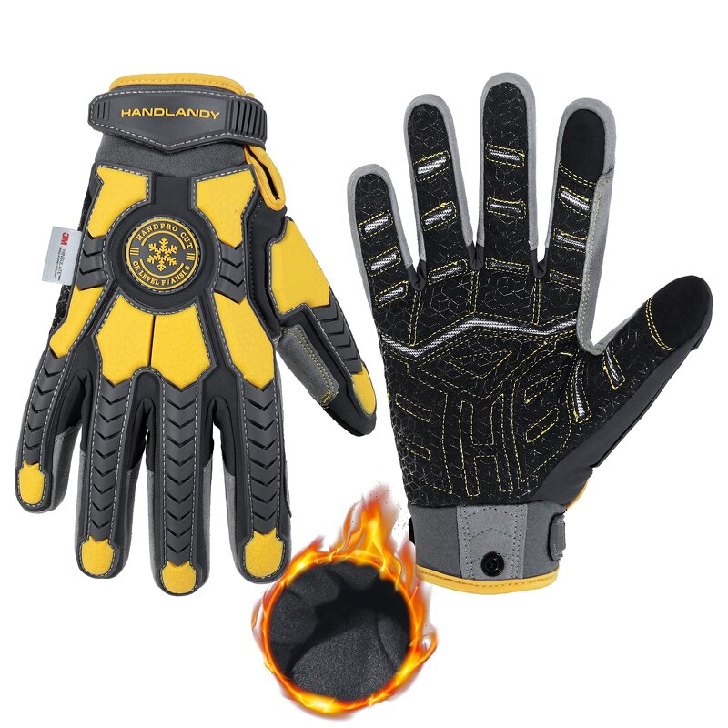 Industrial Work Gloves Supplier - OEM ODM Silicone Coating 3M Thinsulate Mining High Impact