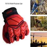 TPR Work Gloves Supplier - Protector Impact Heavy Duty Fitness Safety Rubber Mechanic