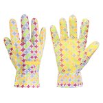 Gardening Gloves Factory - Customized Durable Waterproof Cotton Lined Elastic Wrist Fast Delivery
