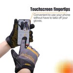Tactical Gloves Factory - Anti Slip Touch Screen Mechanic Safety Protective