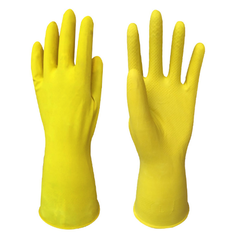 Latex Gloves Manufacturer - OEM ODM Yellow Rubber Household Cleaning Kitchen Customized