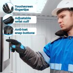 Anti-impact Work Gloves Factory - OEM ODM Silicone Palm Great Grip TPR Protector Back