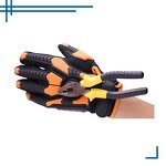 Heavy Duty Drilling Gloves Manufacturer - Vibration-Resistant Synthetic Palm PVC Patch Impact