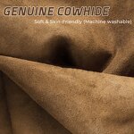 Kids Work Gloves Manufacturer - Custom Logo Genuine Leather Anti-Slip Touch Screen DIY Garden