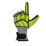 Cut Resistance Gloves Manufacturer - CE Level 4 TPR HPPE Sandy Nitrile Impact Work Safety