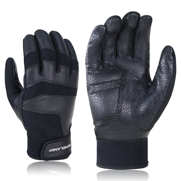 Golf Glove Factory - Free Sample Black Silicone Palm Breathable Air Mesh Durable High Grip