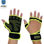 Weight Lifting Gloves Manufacturer - Workout Great Grip Gym Leather Finger Less