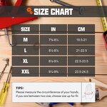 Pigskin Work Gloves Supplier - Men & Women Pigskin Palm Padded Anti-Abrasion Spandex Breathability