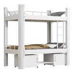 Excellent Quality Cheap Price Dormitory Bunk Bed Suspended Metal Bed 90x200 mm for Adult Literas De Tres Camas