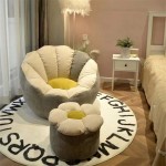 Bean Bag Lazy Sofa Small Sofa with Ottoman and Pillow Cheaper Shop or Store and Kids Sofa Set