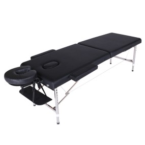 Portable Massage Table Professional Massage Bed 3 Fold 82 Inches Height Adjustable for Spa Salon Lash Tattoo