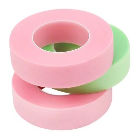 Breathable Eyelash Pink Green PE Tape Under Eye Pads False Lashes Patch Eyelash Extension Tape Makeup Tools