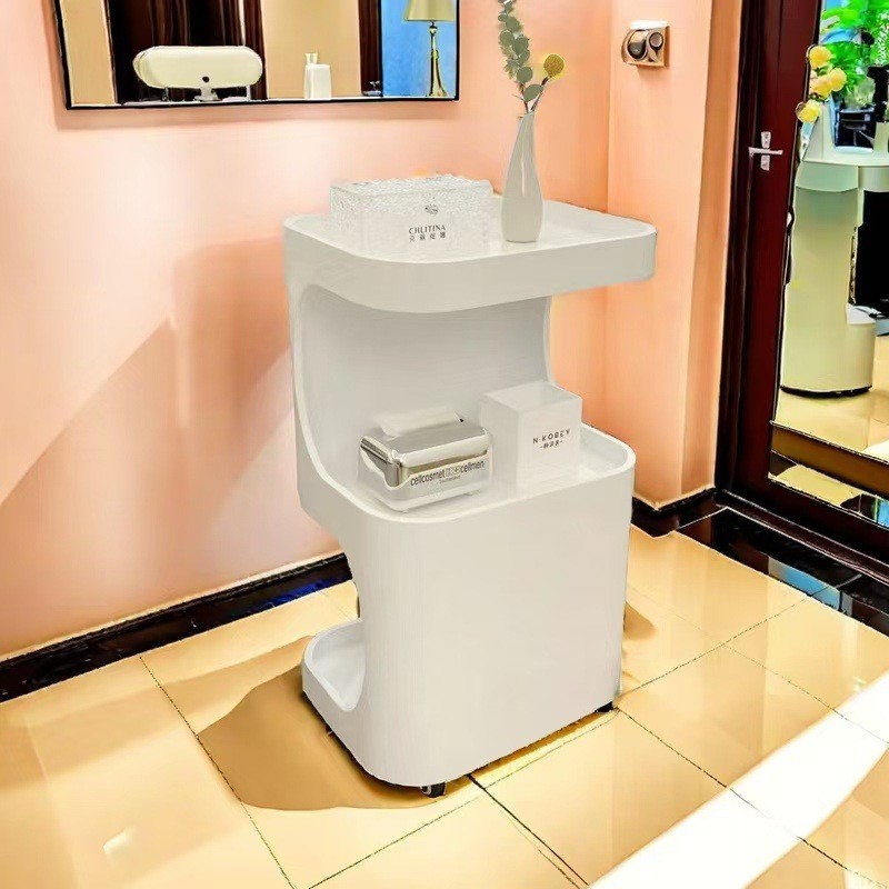 Hairdressing Cart Spa Beauty Salon Furniture Aesthetic Utility Trolley Laboratory Hair Medical Auxiliary Pedicure Bar
