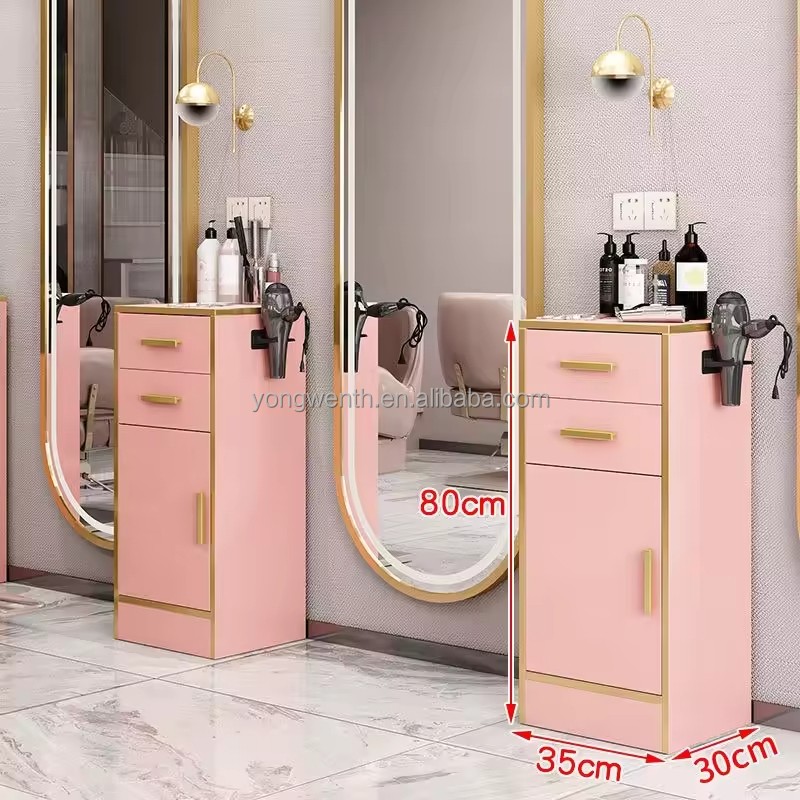 Top Selling Black Gray White Rolling Barber Spa Facial Metal Hair Salon Beauty Salon Hairdressing Trolley Carts