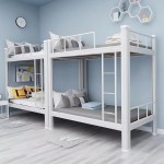 Excellent Quality Cheap Price Dormitory Bunk Bed Suspended Metal Bed 90x200 mm for Adult Literas De Tres Camas