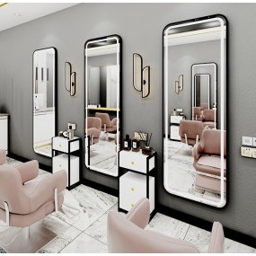 Wholesale Floor Dressing Mirrors with Lights Wall Mounted Household Full Body Mirrors LED Intelligent Fitting Mirror for Porch