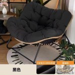 户外家具天井蛋秋千花园钢吊椅现代沙发躺椅摇椅钢阳台超大摇椅