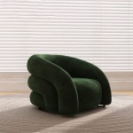 Light Luxury Single Sofa Chair Bedroom Balcony Lazy Sofa Small Living Room Nordic Single Chair Leisure Network Red Chair