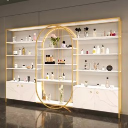 新型豪华护肤展示柜美容美发展示架及短柜