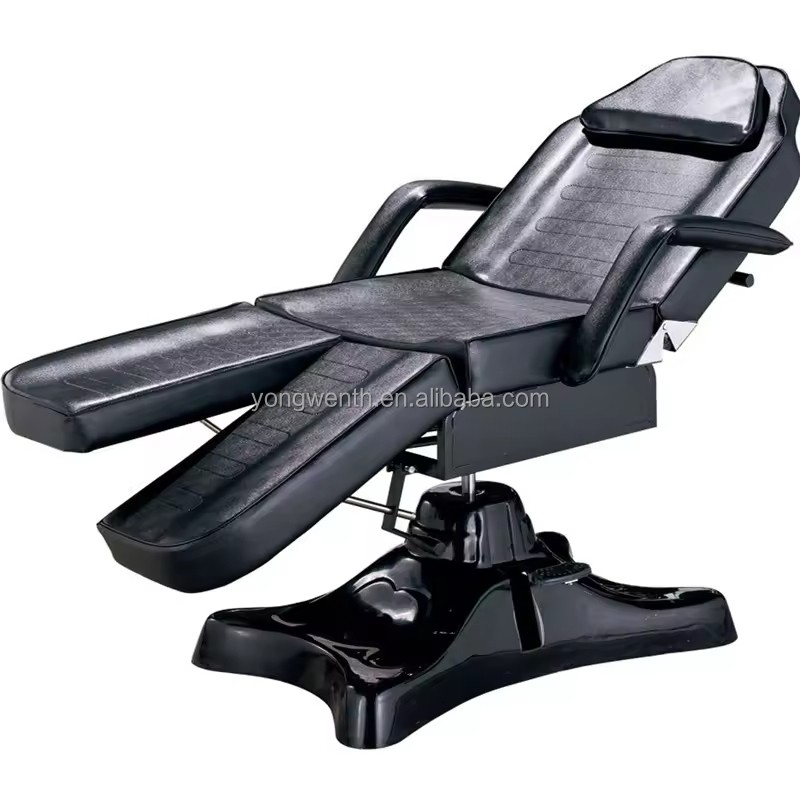 High Quality Beauty Salon Tattoo Bed Adjustable SPA Therapy Hydraulic Lifting Massage Table Bed Tattoo Studio Equipment Chairs