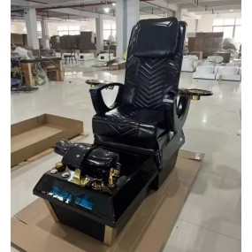 Pedicure Chair,Professional Modern Salon Furniture Electric Massage Pedicure Chair No Plumbing With Bowl