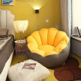 Bean Bag Lazy Sofa Small Sofa with Ottoman and Pillow Cheaper Shop or Store and Kids Sofa Set