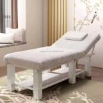 Professional Stretcher Cosmetic Bed Portable Cosmetic Reclining Folding Massage Bed Spa Lash Beds Luxury Curved Beauty Furniture