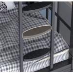 Excellent Quality Cheap Price Dormitory Bunk Bed Suspended Metal Bed 90x200 mm for Adult Literas De Tres Camas