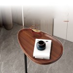 Household Small Apartment Mini Side Table Portable Movable Coffee Table Sofa Cabinet Bedside Corner Table Minimalist Furniture