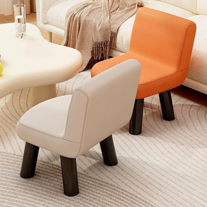 Simple Sofa Chair Back Children's Small Stool Living Room Furniture Multi-functional Shoe Stool Doorstep Shoe Changing Stool