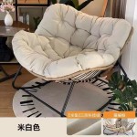 户外家具天井蛋秋千花园钢吊椅现代沙发躺椅摇椅钢阳台超大摇椅