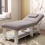 Professional Stretcher Cosmetic Bed Portable Cosmetic Reclining Folding Massage Bed Spa Lash Beds Luxury Curved Beauty Furniture