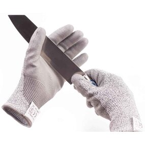 Cut Resistant Gloves Supplier - Level E PU Coated for