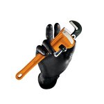 Diamond Nitrile Gloves Manufacturer - Black Garage Mechanic