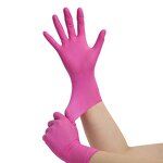 4 Mil Pink Gloves Manufacturer - Cheap EN374 100 Pcs/Box