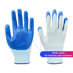 Nitrile Coated Gloves Manufacturer - Nylon Polyester En388