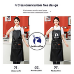 Quick-Dry Catering Apron Factory - for Men Women Milk Tea Shops Restaurants Waiter Workwear Uniform