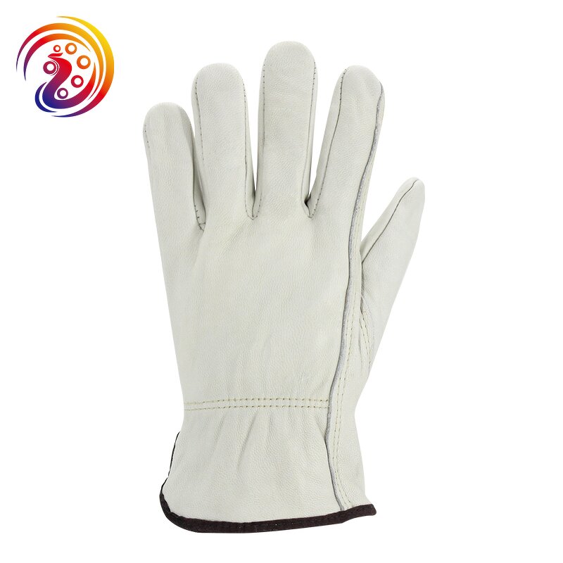 Long Sheepskin Leather Gloves Factory - Durable Heat Resistant BBQ Farm Gardening