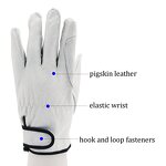 Long Sleeve Pigskin Gloves Factory - Free Sample Hand Protective Barbecue Gardening Work Safety
