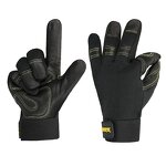 PU Leather Half Finger Gloves Factory - Men Women Black Outdoor Gym Driving Riding