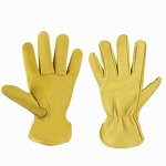 White Sheepskin Leather Gloves Manufacturer - Wholesale Custom Logo Work Safety