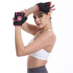 Neoprene Gym Gloves Supplier - China OEM Brand Logo Summer Black Cycling Sports Fitness