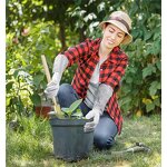 Gardening Driving Safety Gloves Manufacturer - Wholesale with Stretchable Wrist Sheepskin Leather Work Protective