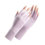 Cotton Summer Cycling Gloves Manufacturer - Ladies Half Finger-Less with UV Protection