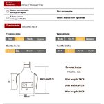 Waterproof Kitchen Bibs Manufacturer - Custom Logo Adjustable Strap Plain Color Cotton Canvas