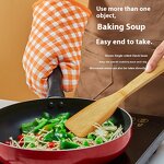 Kitchen Canvas Apron Manufacturer - Simple Solid Color Waterproof Oil-Resistant Work Aprons Household