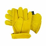 Driver Gardening Leather Gloves Factory - Stock Sale Soft Men's Women's Yellow Working Safety