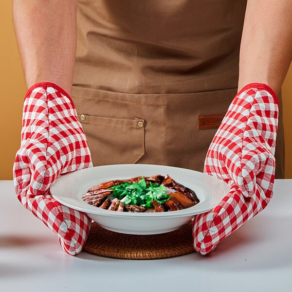 Kitchen Canvas Apron Manufacturer - Simple Solid Color Waterproof Oil-Resistant Work Aprons Household