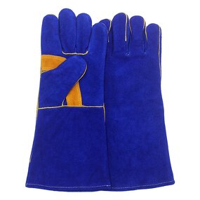 Tig Mig Welding Gloves Manufacturer - Double Palm Insulated Leather Work Glove Argon