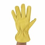 White Sheepskin Leather Gloves Manufacturer - Wholesale Custom Logo Work Safety